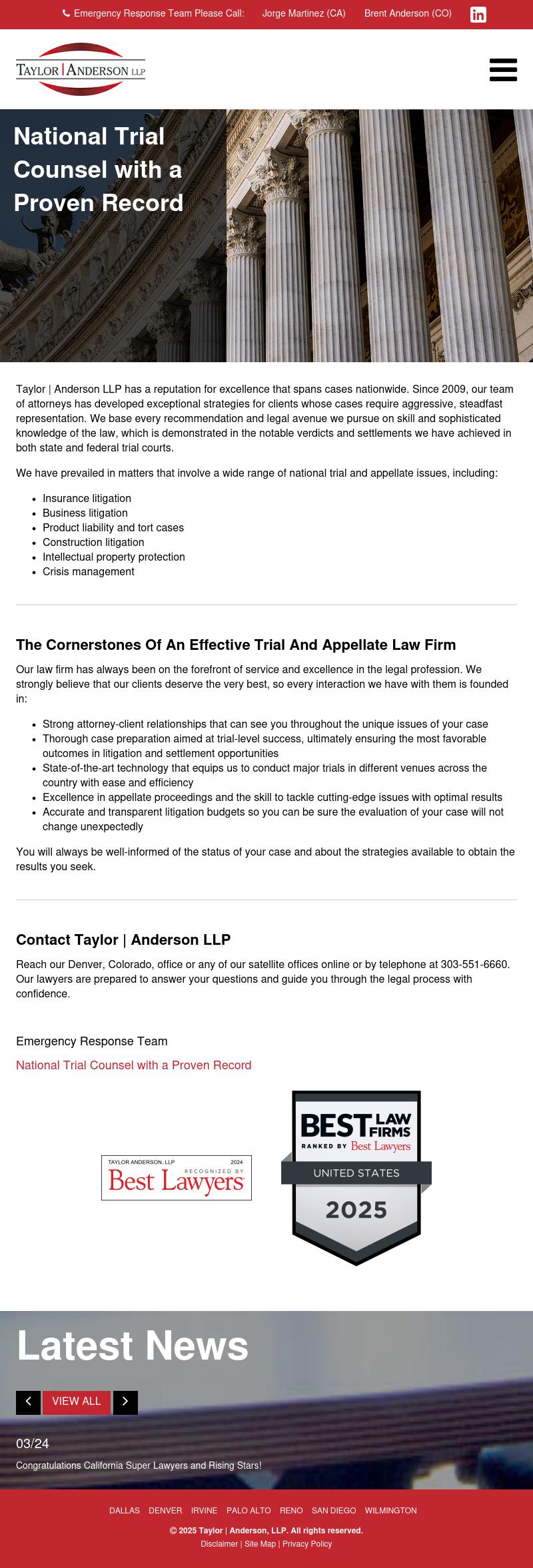 Taylor | Anderson, LLP - Denver CO Lawyers